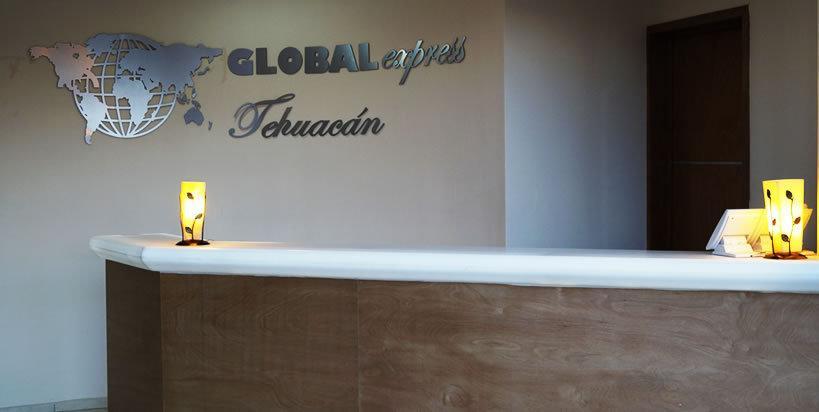 Hotel Global Express Tehuacán Kültér fotó